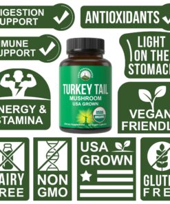 turkey tail mushroom capsules